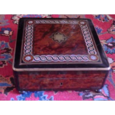 In Marquetry Box Napoleon 3