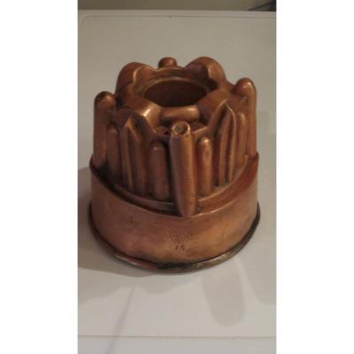 19th Trottier Copper Cake Mold