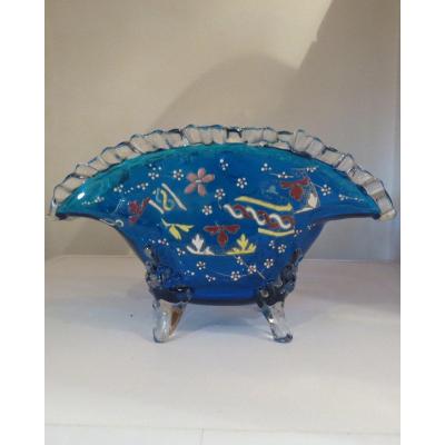 Large Enamel Vase Auguste Jean