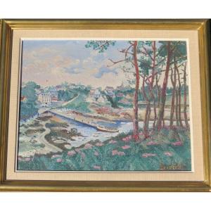 Ile De Brehat Le Port Clos Louis Logeron 1951