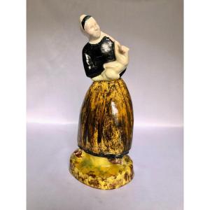 The Woman With The Cat By Jorj Robin - Seiz Breur - Manufacture Hb - Brittany