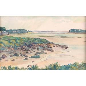 Low Tide On Rat Island In Loctudy - Pierre-antony Agnès - Brittany