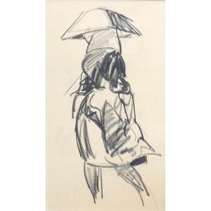 The Salt Worker Going To The Saltworks - René-yves Creston - Brittany