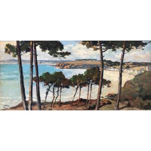 Ris Beach Seen From The Plomarc'h Path - Paul Morchin - Brittany