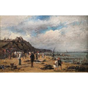 On The Beach - Jacques l'Huillier - Brittany