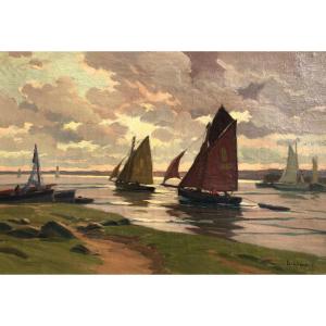 La Forêt Bay In Concarneau - Paul Eschbach - Brittany