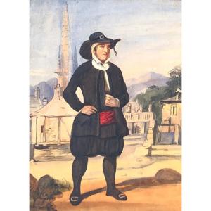 Fashionable Man From Châteaulin - Brittany