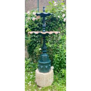 Cast Iron Fountain Late 19th Century