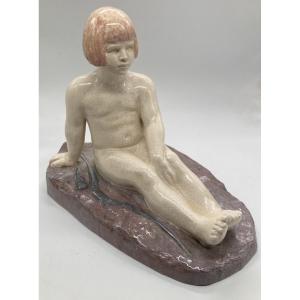Ceramic Subject By Etienne Forestier