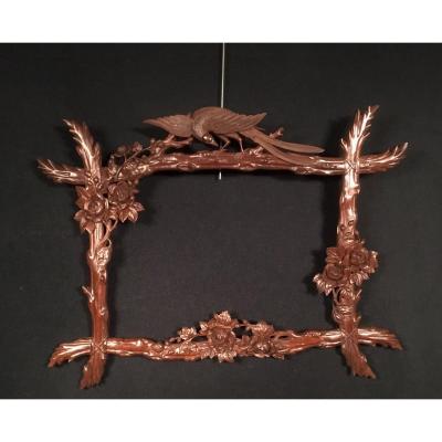 Mahogany Frame End XIXth Century