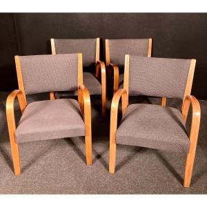 Series Of Four Steiner Armchairs