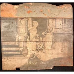 Polychrome Wood Sign The Good Mother