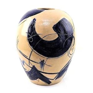 Ceramic Vase By Jean Miotte