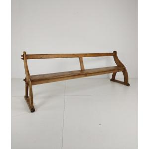 Victorian School Benches In Pitch Pine - Circa 1900, England