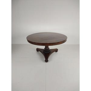 William IV Style Rosewood Tilt-top Breakfast Table, 19th Century