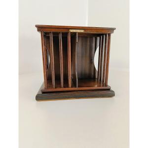 Antique Miniature Bookcase / Book Mill, Circa 1900
