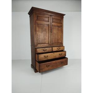 Howard & Son Antique Closet, Berners Street, Light Oak, 19th Century