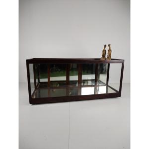 Antique English Display Counter With Mirror - Circa 1920