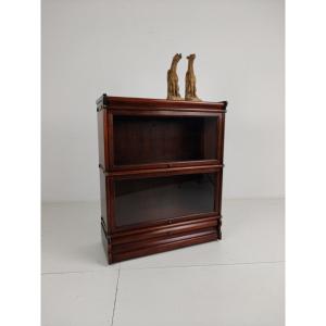 Globe-wernicke Modular Bookcase In Mahogany With Lower Drawers
