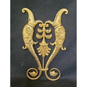 Decorative Bronze Furniture, Dolphins Empire XIXth