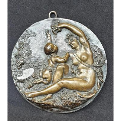 Love And Young Fauna, Bronze After Clodion