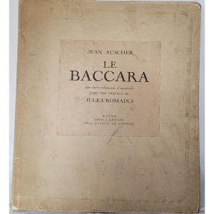 Jean Auscher, Le Baccara, Dedication By Jules Romain