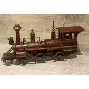 Vintage Wooden Miniature Train