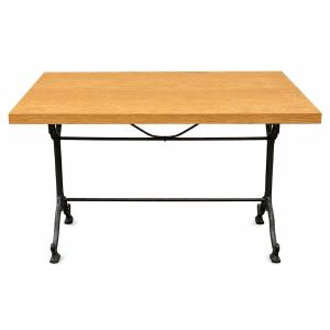 Antique Wrought-iron Engraved Bistro Table