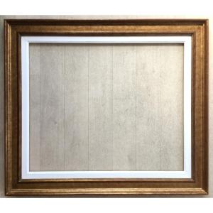 Golden Frame With Cassetta Format 15f For Painting 65x54cm
