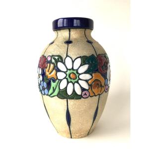 Amphora Vase Marked Austria - Austria Early 20th Century