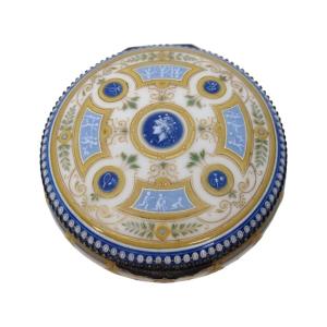 Porcelain Box, Manufacture Nationale De Sèvres, Pâte-sur-pâte, 1886