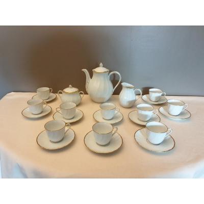 Bernardaud Coffee Service Model Verlaine