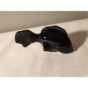 Cristallerie De Lorraine Black Fish