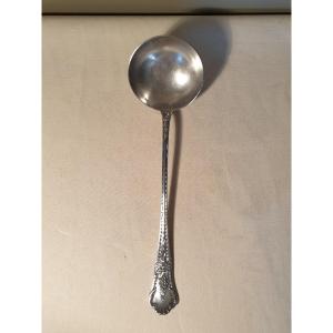 Ladle Charles Christofle Decorated With Vine And Reeds
