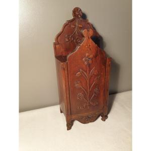 Wooden Flour Box With Sliding Front