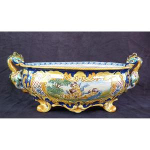 Nevers Earthenware Planter By Antoine Montagnon 