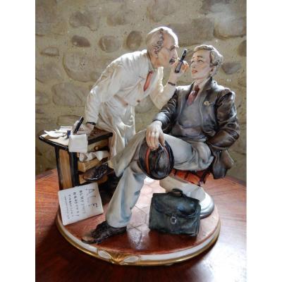 Capo Di Monte l'Ophtalmologue Signed Coppola