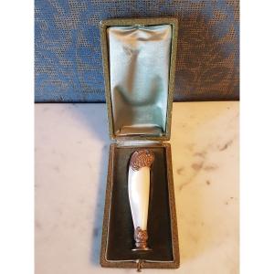 Mother-of-pearl And Brass Stamp. Napoleon III.