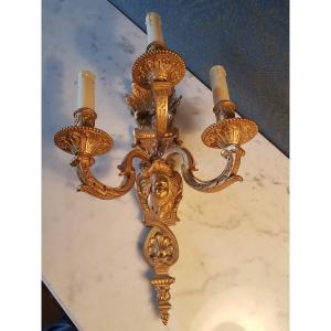 Gilt Bronze Emplique, Louis XVI Style.