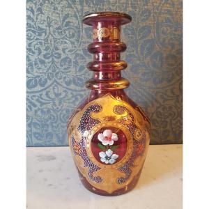 Persian Glass Vase. 19th Century.