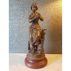 Sculpture In Stone By G. Levi. Title: 