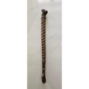 Gondolier's Scepter Or Ceremonial Staff Of Venetian Gondoliers. 19th Century 
