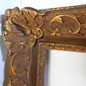 Large 19th Century Gilt Frame In The Regency Style