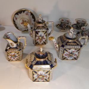 15-piece Bayeux Porcelain Coffee And Tea Service 