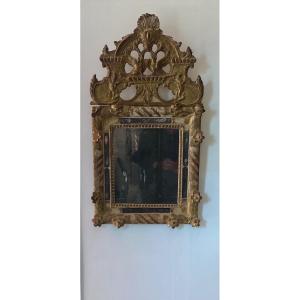 Parecloses Mirror - Golden Wood - Regency Period - France - XVII Ith