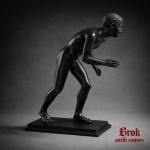 Sculpture - Bronze - Runner - Grand Tour - Italy - 19th Century