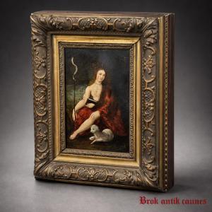 Painting - Oil On Copper - Netherlands - 18th Century 