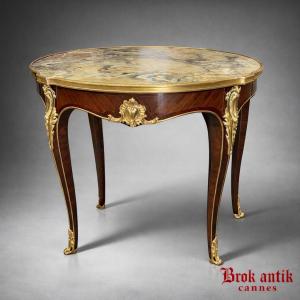 Center Table - F. Linke (dlg) - Louis XV - France - 19th Century