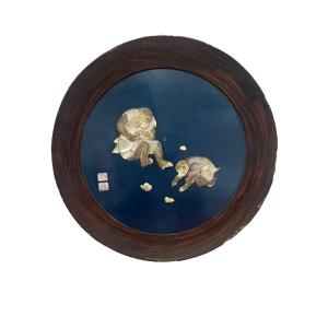 Panel - Monkeys - Meiji Period - Japan - 19th Century