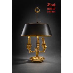 Hot Water Bottle Lamp - Gilded Bronze - France - 18th Century